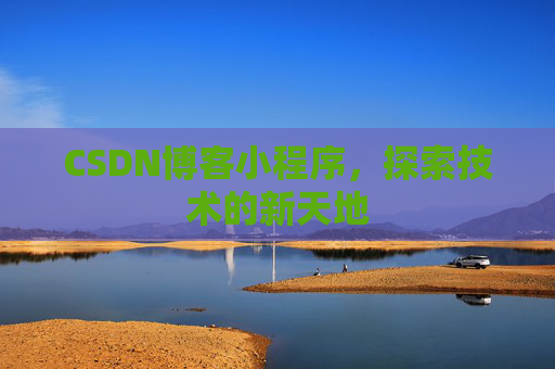 CSDN博客小程序，探索技术的新天地